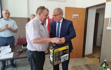Sołtysi z Gminy Nowa Słupia na XXXI Zjeździe Sołtys&oacute;w Wojew&oacute;dztwa Świętokrzyskiego. Wyr&oacute;żnienie dla Adama Sałaty 2