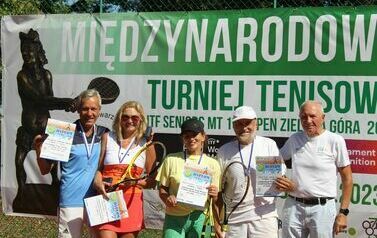   MARIAN MOCOŃ brał udział  w MIĘDZYNARODOWYM TURNIEJU TENISOWYM ITF SENIORS MT w Zielonej G&oacute;rze 5