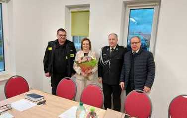 Poseł Agata Wojtyszek z wizytą w jednostkach OSP z terenu Gminy Nowa Słupia 8