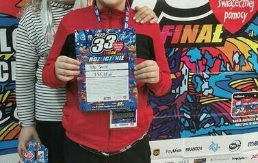 33 Finał Wielkiej Orkiestry Świątecznej Pomocy w Sztabie #5694 przy  Szkole Podstawowej w Nowej Słupi. 22