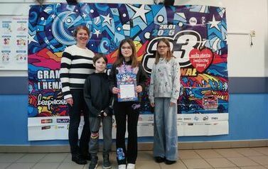 33 Finał Wielkiej Orkiestry Świątecznej Pomocy w Sztabie #5694 przy  Szkole Podstawowej w Nowej Słupi. 32