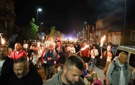 Ludzie Ognia i Żelaza przeszli ulicami Nowej Słupi. Wyjątkowe rozpoczęcie 58. Dymarek Świętokrzyskich 5