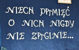 Odsłonięto i poświęcono pomnik  pomordowanych podczas II wojny światowej mieszkańc&oacute;w Dębna i Jeziorka. 6.10.2023 86