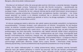 Teatr &bdquo;Święty spok&oacute;j&rdquo; uczestnikiem og&oacute;lnopolskich przegląd&oacute;w  1