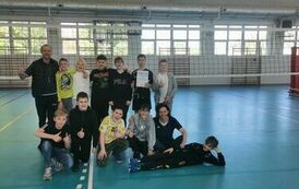 Awans naszych chłopc&oacute;w do Finału Świętokrzyskich Igrzysk Młodzieży Szkolnej. 1