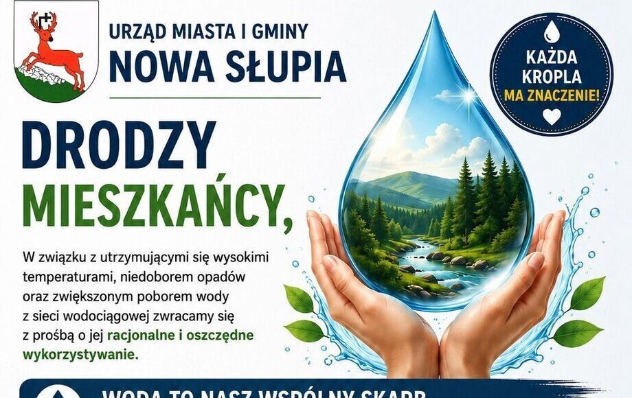Zdjęcie do Apel o oszczędzanie wody.