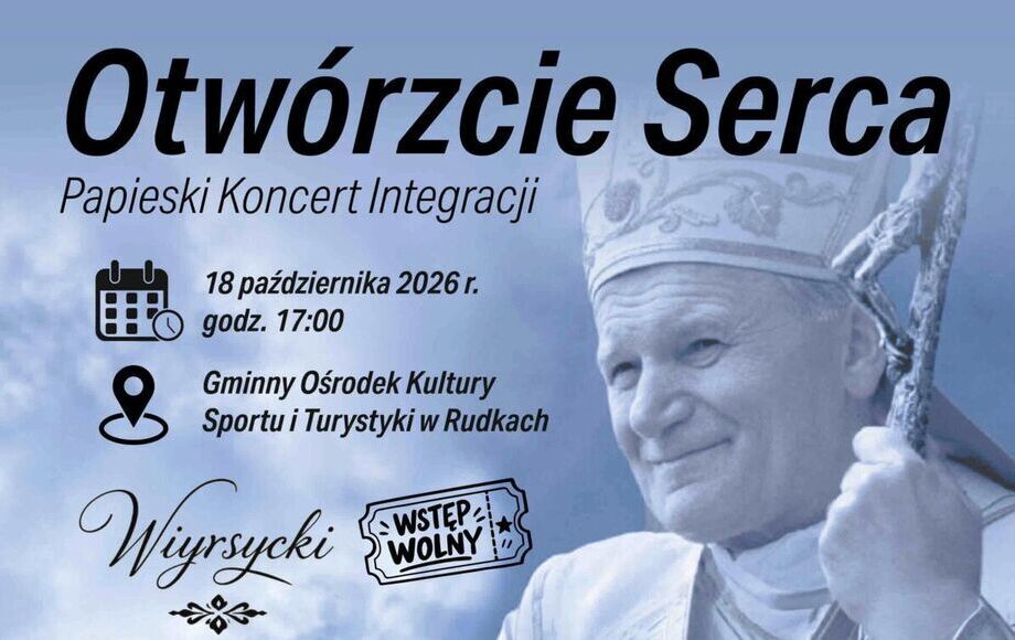 Zdjęcie do &bdquo;Otw&oacute;rzcie serca &ndash; Papieski Koncert Integracji&rdquo;. 18 października...