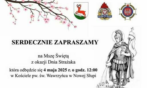 Zdjęcie do Zaproszenie. Dzień Strażaka - 4 maja 2025.