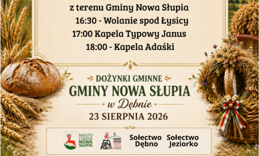 Zdjęcie do Dożynki Gminne w Dębnie. 23 sierpnia 2026