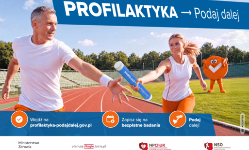 Zdjęcie do &bdquo;Profilaktyka &ndash; podaj dalej&rdquo; &ndash; rusza og&oacute;lnopolska kampania na rzecz zdrowia Polak&oacute;w