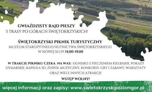 Zdjęcie do Świętokrzyski Piknik Turystyczny. Nowa Słupia 17 czerwca 2023