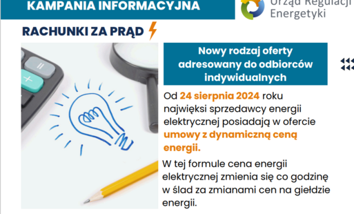 Zdjęcie do Na czym polega umowa z ceną dynamiczną za energię elektryczną? Broszura informacyjna Urzędu Regulacji Energetyki.