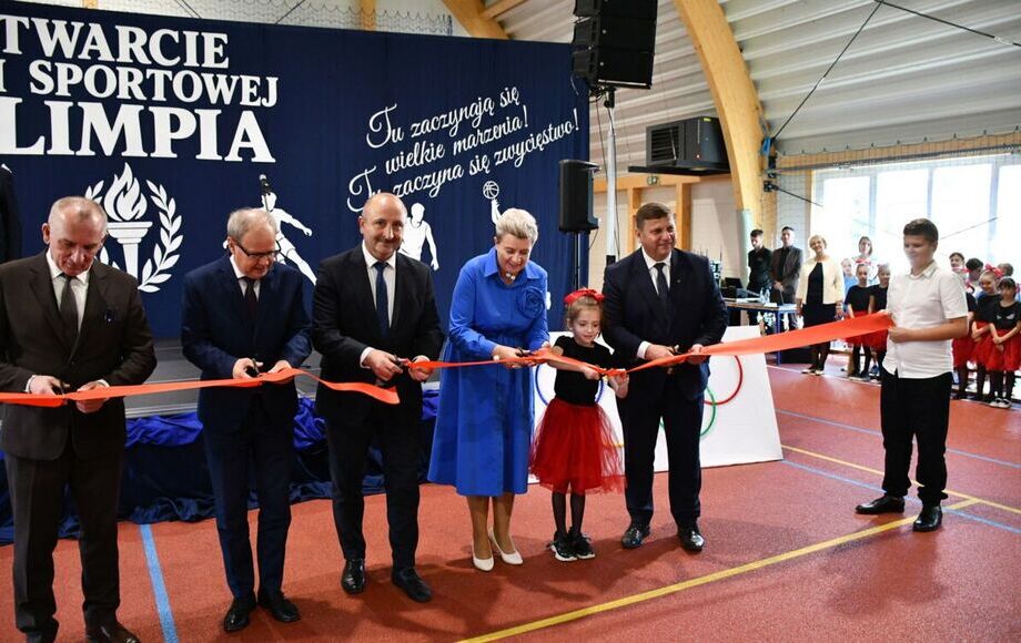 Otwarcie Hali Sportowej "Olimpia" w Rudkach