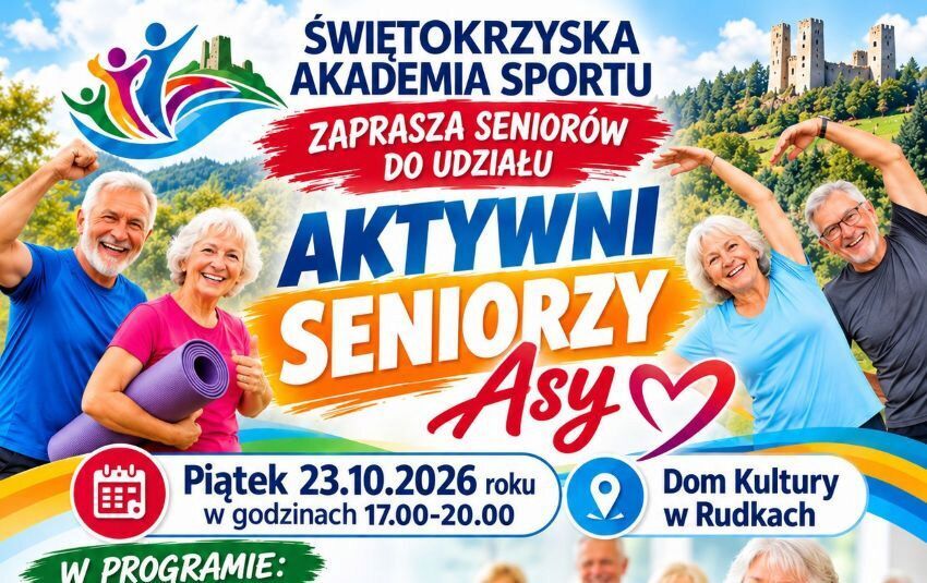 Wydarzenie sportowo-rekreacyjne dla seniorów w Nowej Słupi